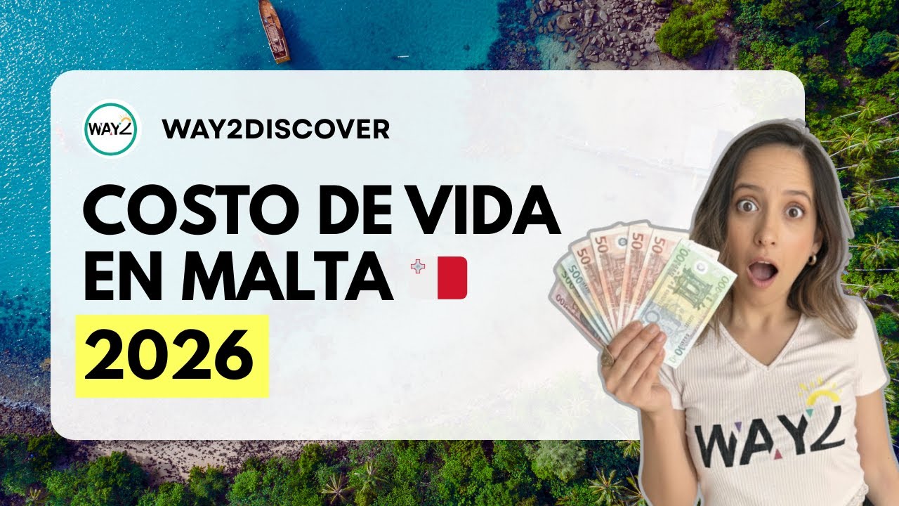 ESTUDIAR INGLÉS EN MALTA 🇲🇹 : Precio real  + opciones según tu PRESUPUESTO 💶| Way2discover
