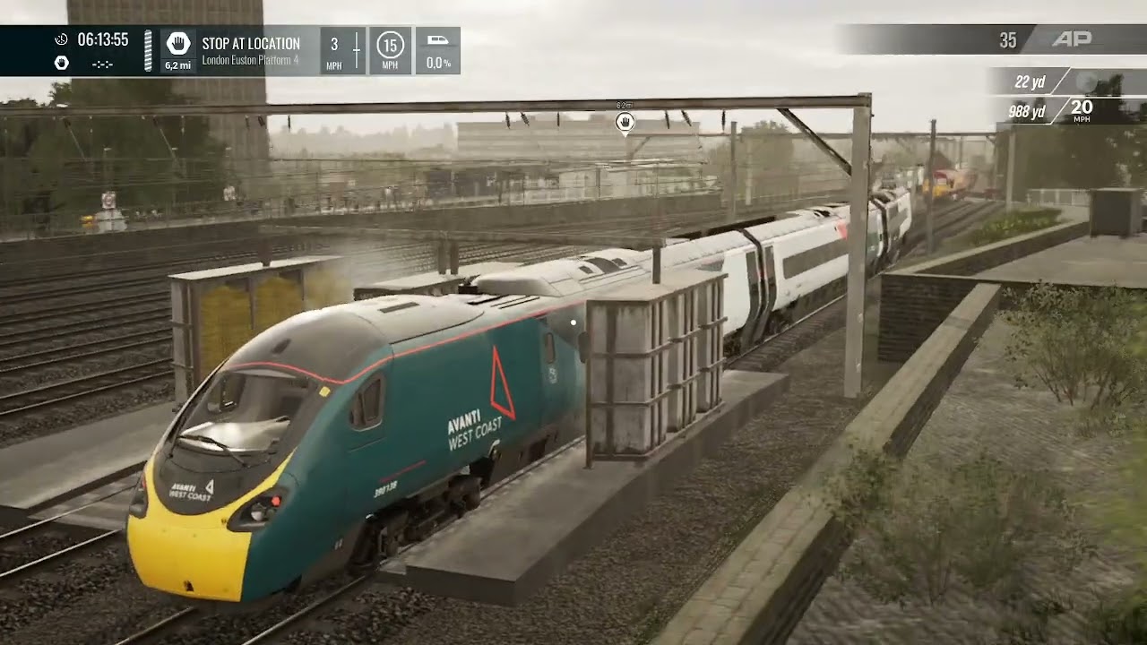 TSW5 | Class 390 | Wembley TMD - London Euston - Watford Junction (Refreshing Refurb scenario)