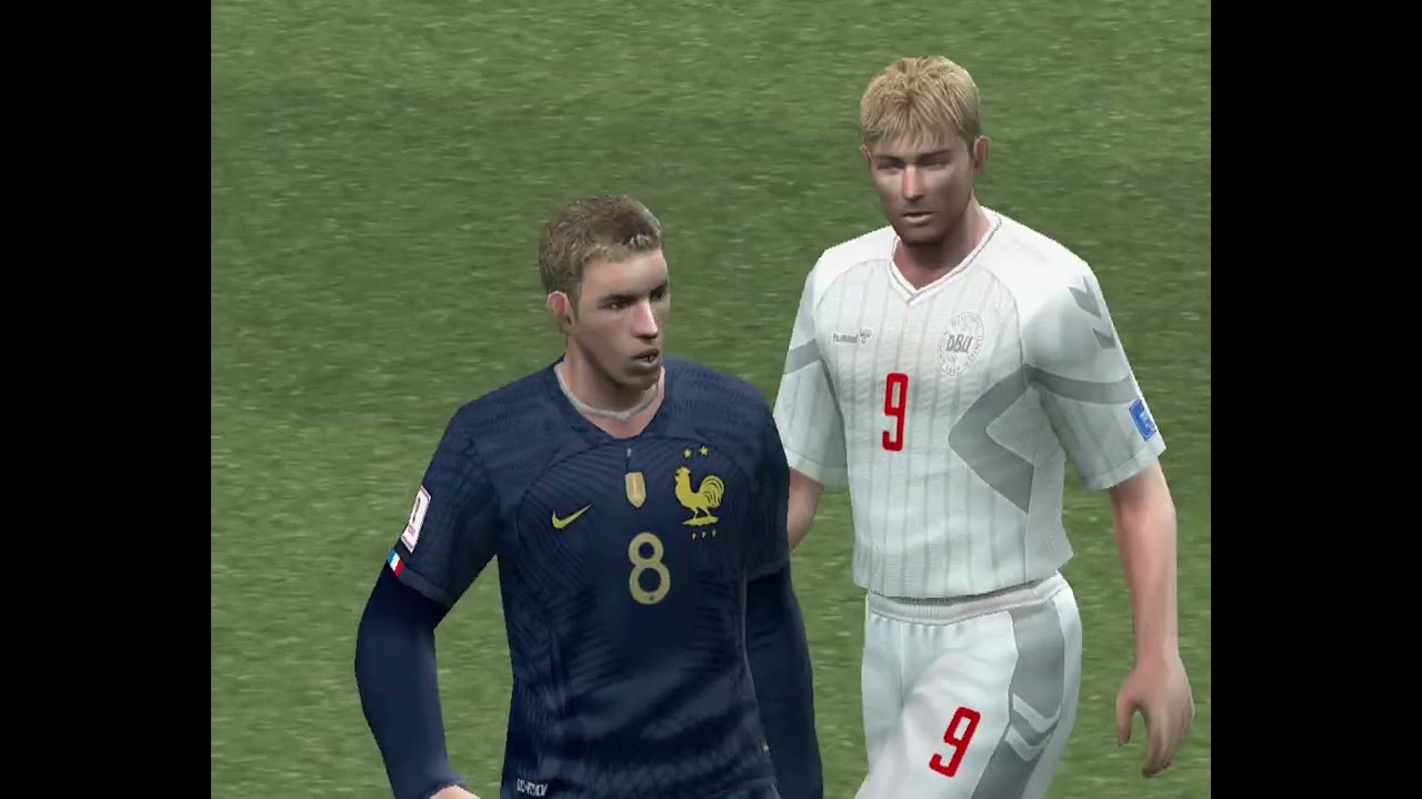 Pro Evolution Soccer 6 France Vs Denmark 2022 World Cup Group Stage