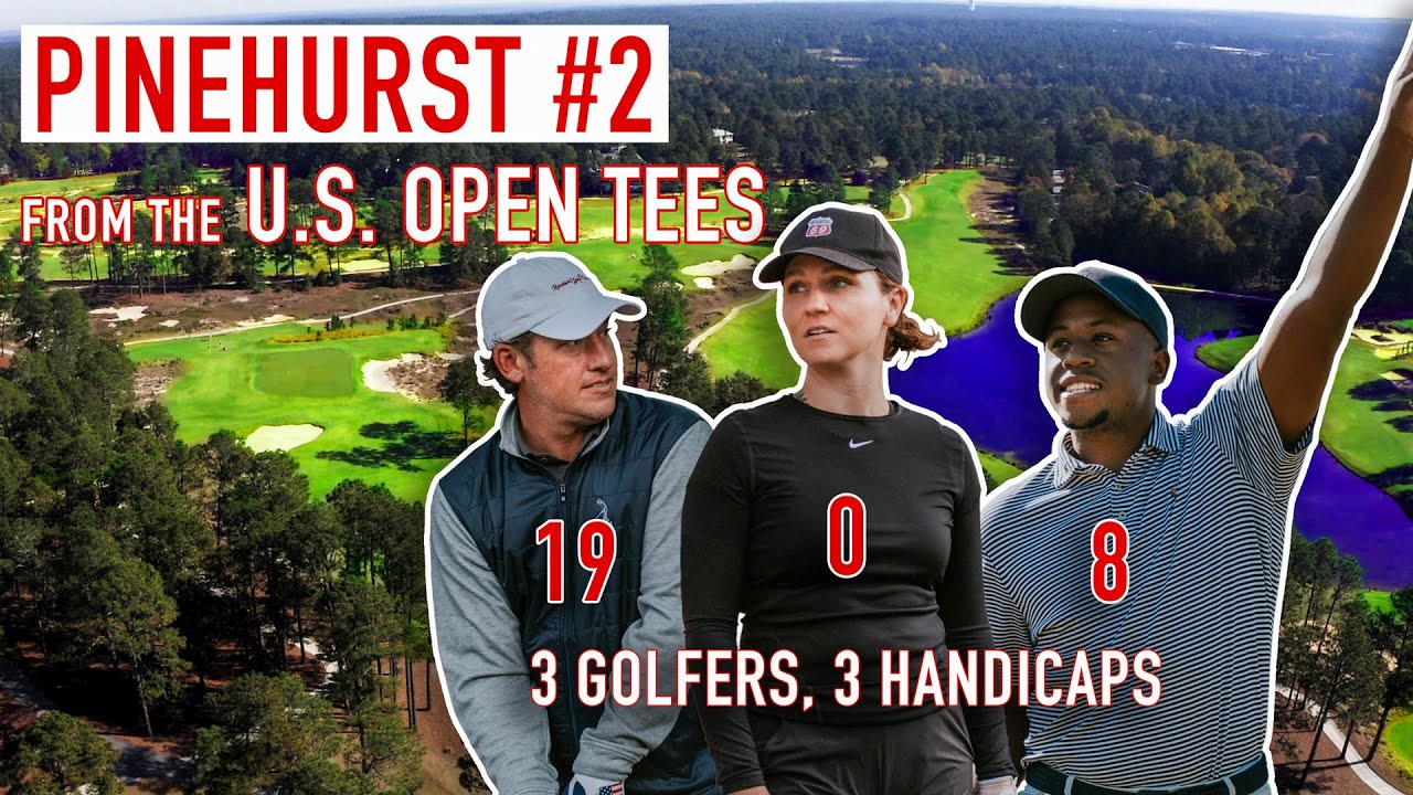 Golfers of Different Skill Levels Take On Pinehurst #2 | BREAKING PINEHURST Holes 1-4