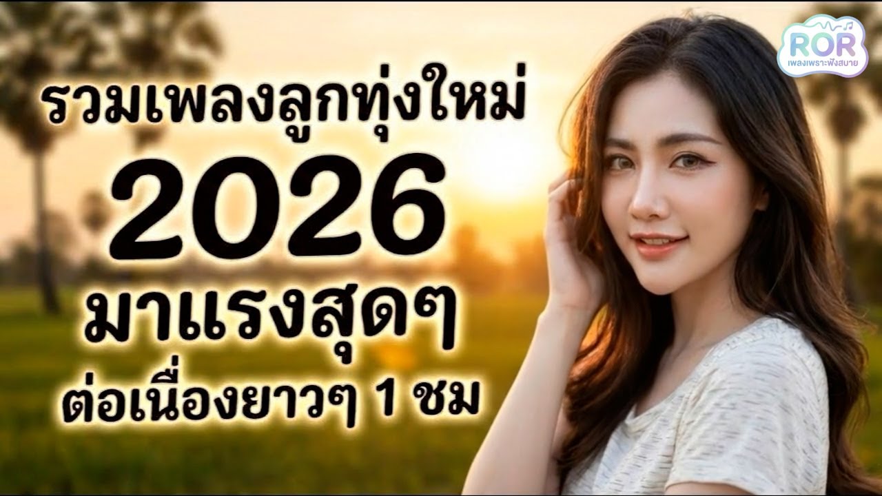 รวมเพลงลูกทุ่งใหม่ล่าสุด มาแรง!! 2026 🌾 ฟังเพลินยาวๆ