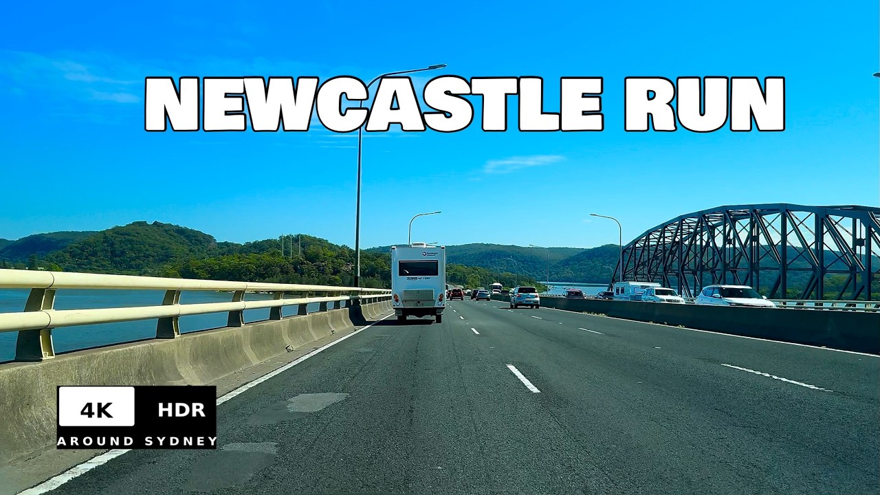 CITY ROUTES Highway Cruise Newcastle → Granville→Toronto | Sydney Drive 4K HDR 60FPS POV🇦🇺