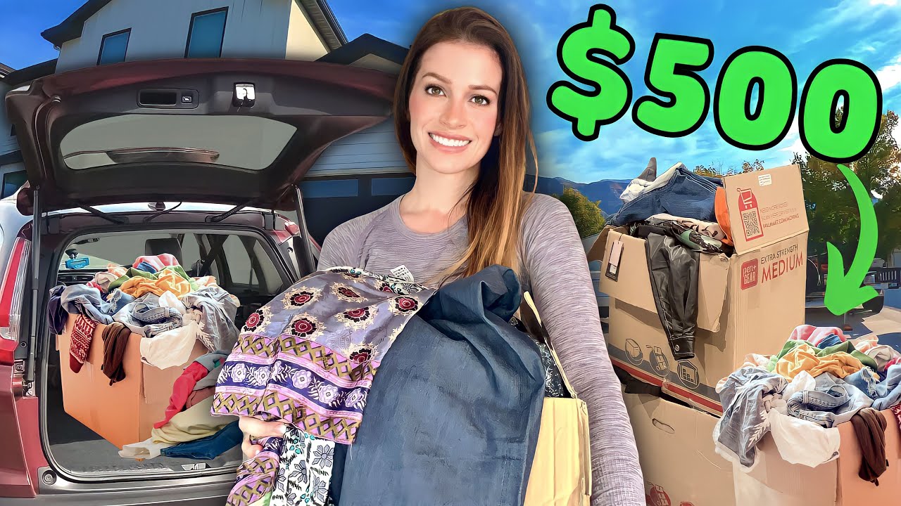 I Paid $500 For a MYSTERY Lot Of High End Clothing
