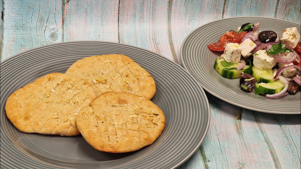 Thermomix®  TM6 - TM5 - TM31  Knoblauch-Fladenbrot