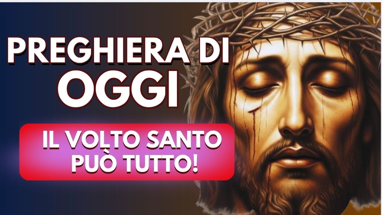 🙏POTENTE LITANIA AL VOLTO SANTO DI GESÙ 🌟 GUARIGIONE, GRAZIA E MIRACOLI OGGI