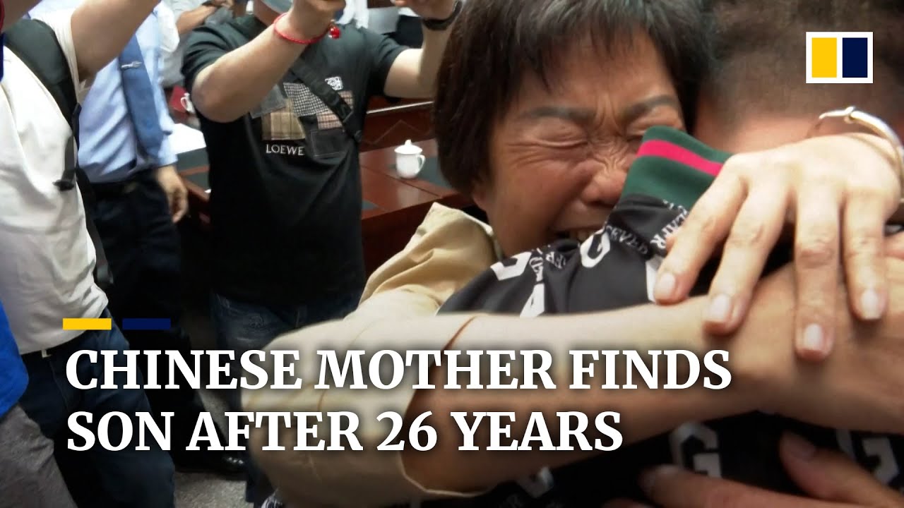 Mother reunited with abducted son after 26 years through China’s ‘Operation Reunion’