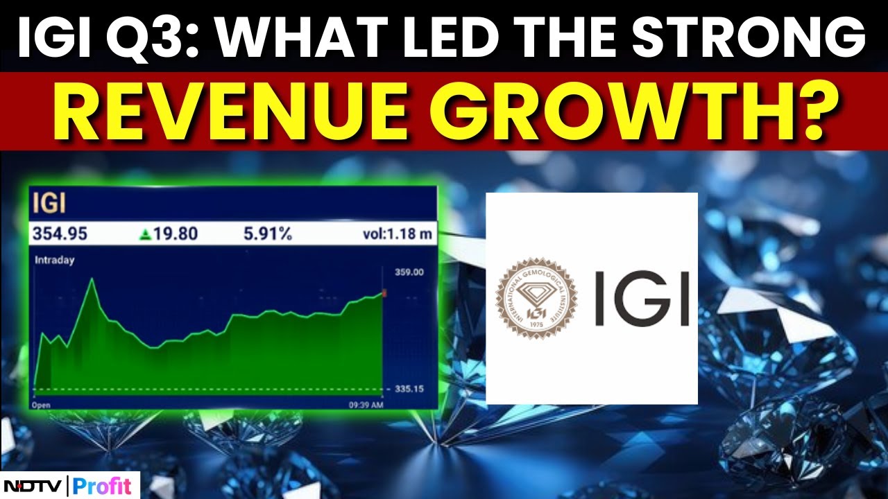 'Q3 Has Been Good': IGI Management On What Led The Strong Q3 Growth, Lab Grown Diamonds & More