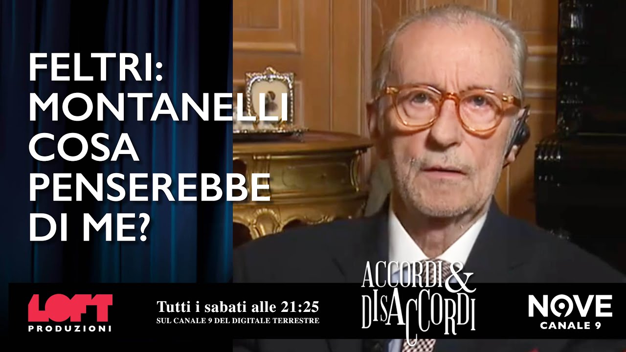 Feltri: Montanelli cosa penserebbe di me?