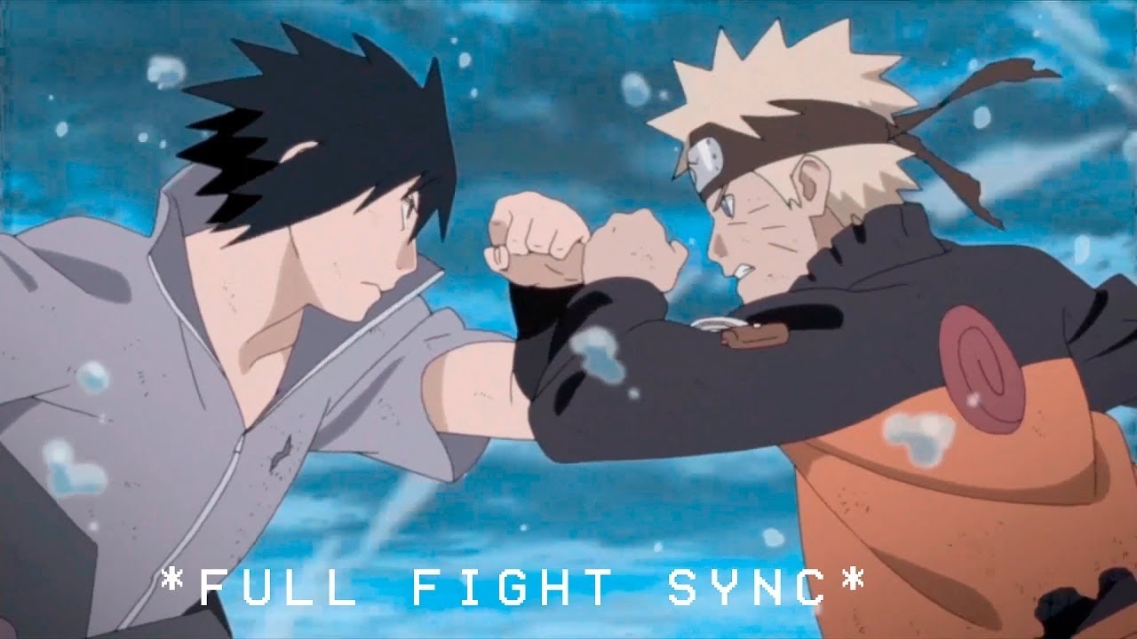 Naruto Uzumaki vs Sasuke Uchiha *very rare amv* - Full FIght (Ape Trvp Visuals 猿)