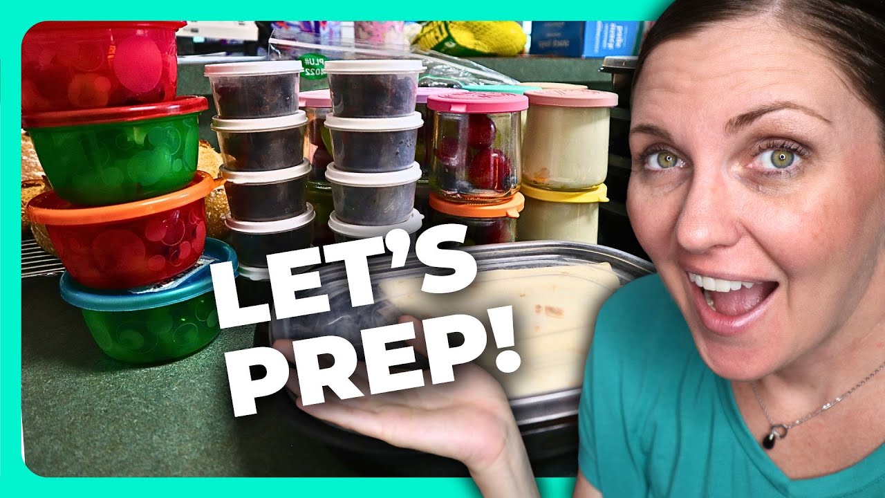 Meal prep snack and lunches with me!