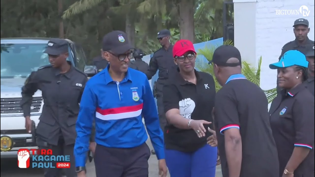 Paul KAGAME Na MADAM Bageze i RUSIZI | Reba Uko Bakiriwe | RPF Presidential Campaign 2024