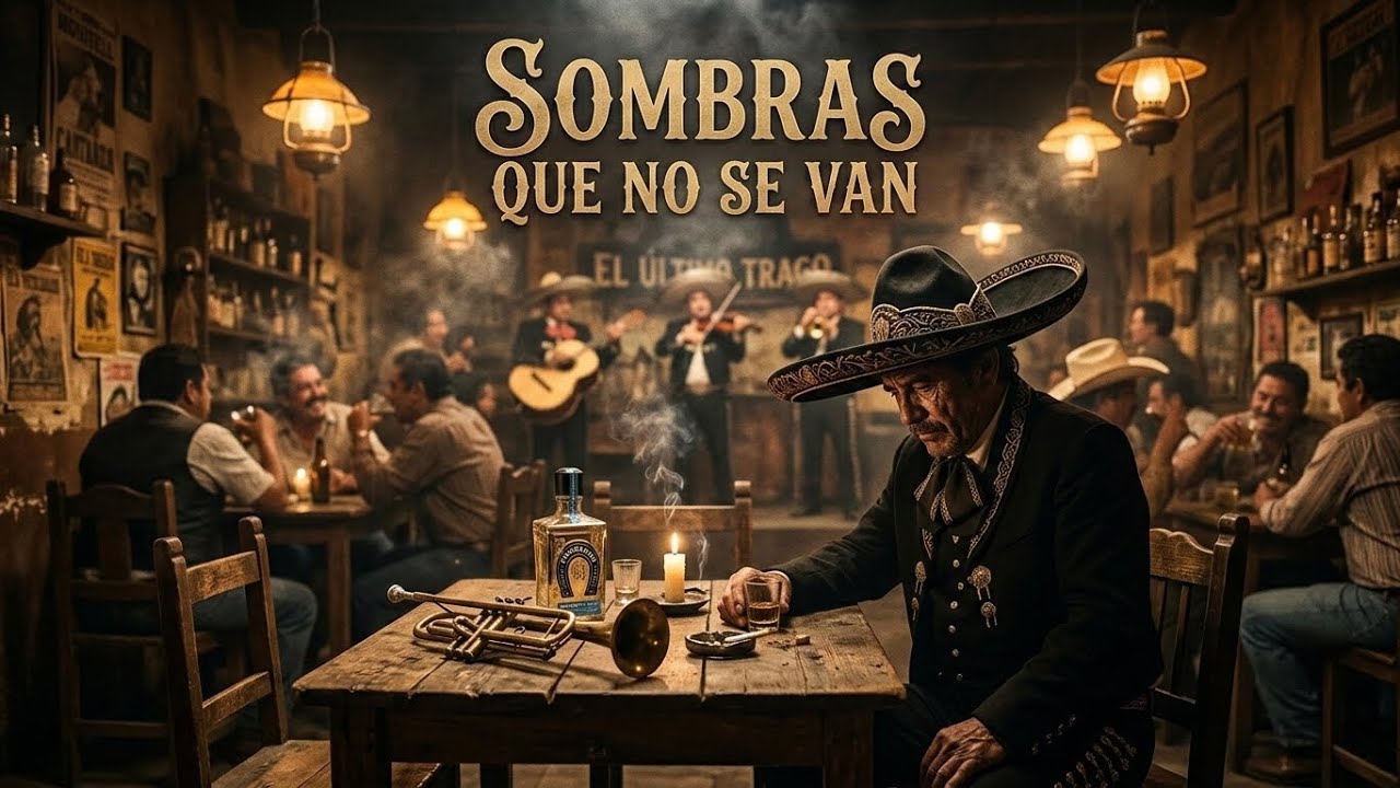 SOMBRAS QUE NO SE VAN 🥃 | Ranchera Mexicana de Desamor y Reflexión Que Llega al Alma