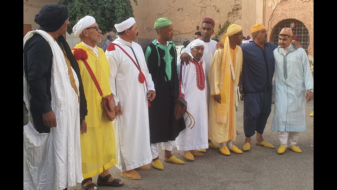 كرنفال ليلة البركة من تنظيم جعمية الدقة الرودانية بمناسبة يوم عاشوراء 1444 هجرية بتارودانت