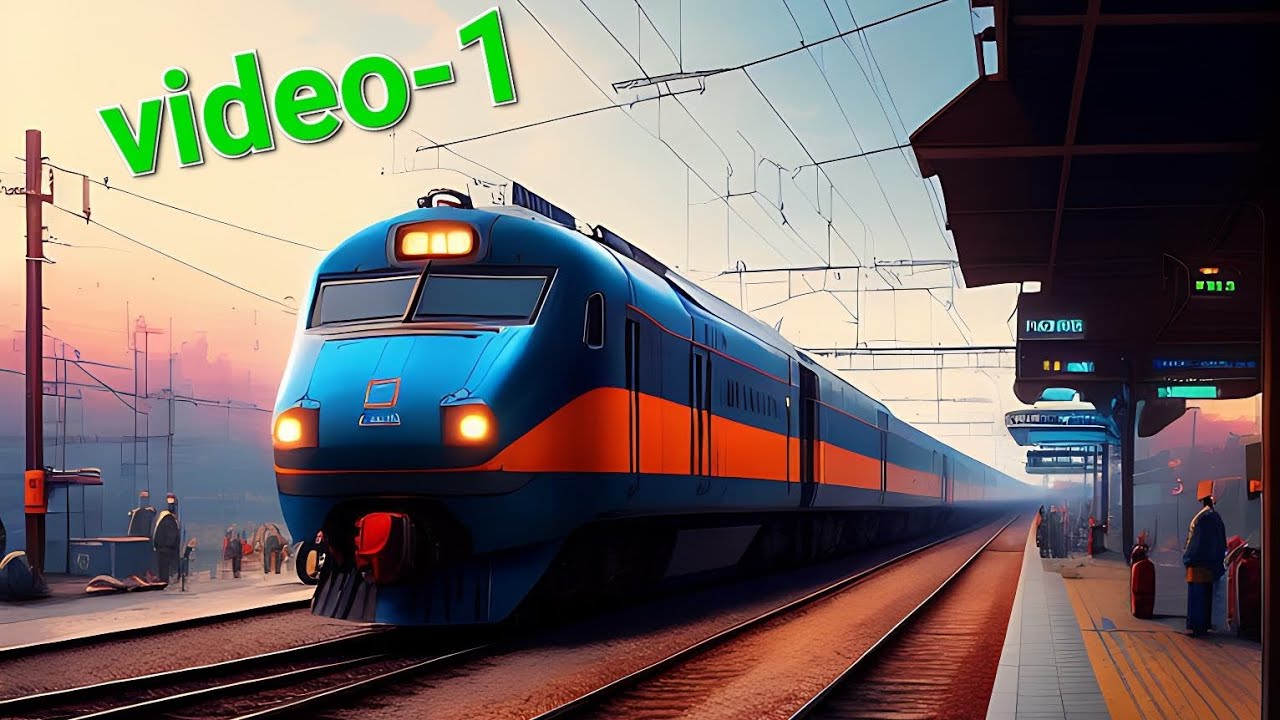 train game | रेलगाड़ी |Colorful Train Challenge: Matching Trains to Stations!
