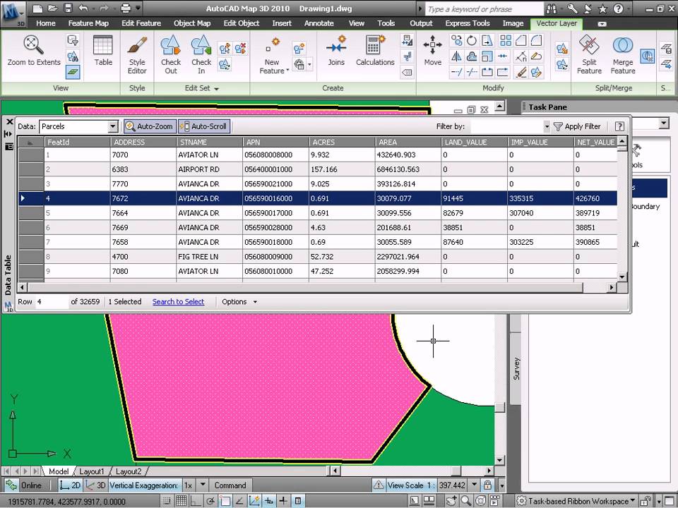 How to Create Geospatial Queries with AutoCAD Map 3D