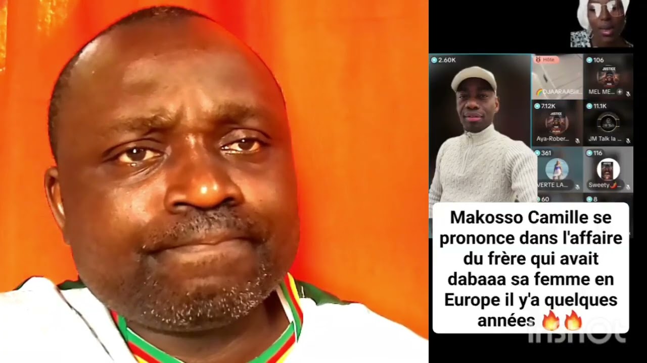 🚨LE GÉNÉRAL MAKOSSO SE PRONONCE DANS L'AFFAIRE DU FRÈRE QUI AVAIT DABAA SA FEMME 😭 EN EUROPE.