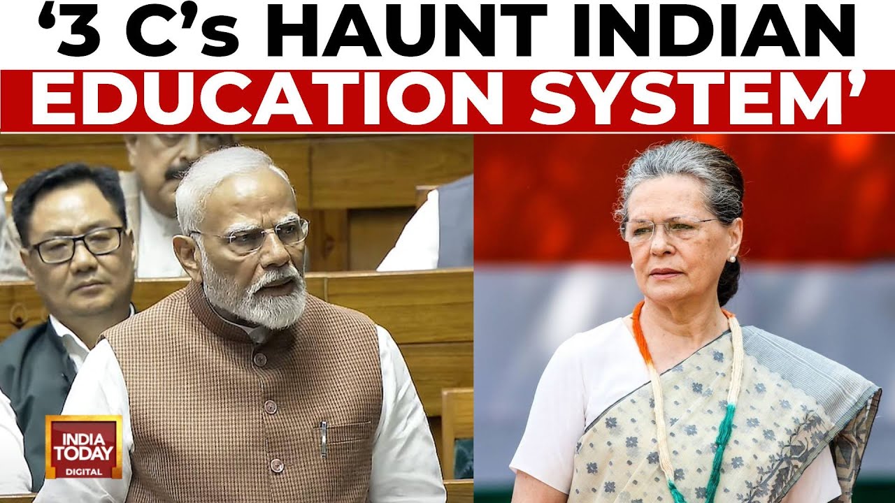 Sonia Gandhi Slams New Education Policy, Says Three C's Haunt Education System | India Today