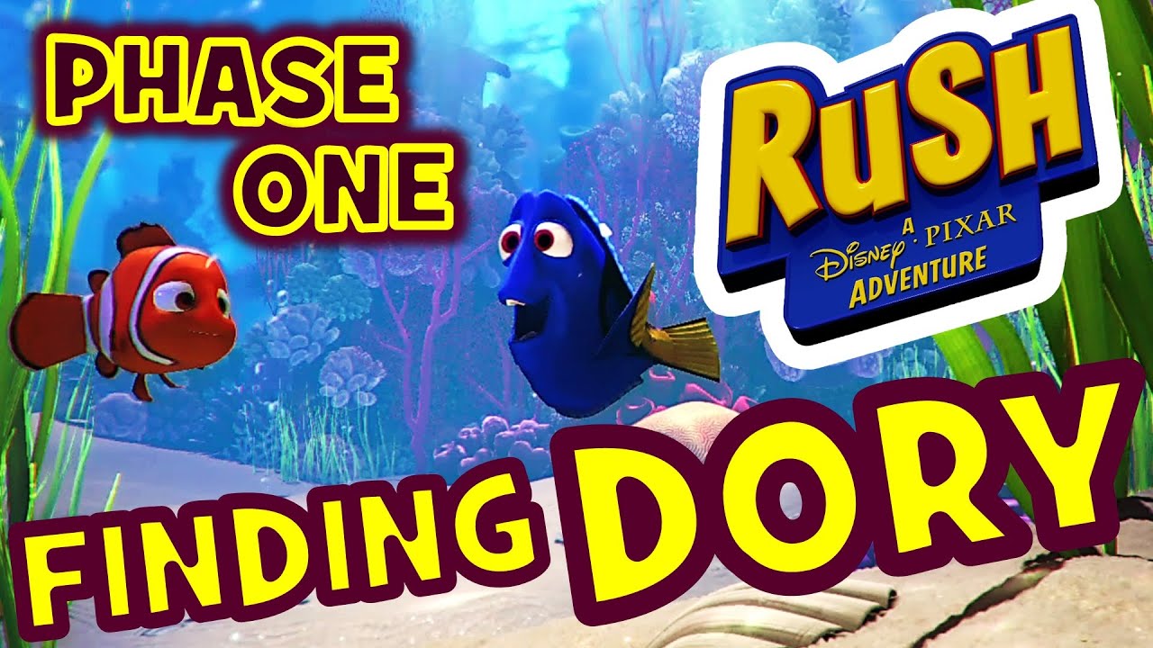 Finding Dory World (PHASE ONE/FIRST STAGE) - Rush A DisneyPixar Adventure Gameplay (PC, XBOX One)