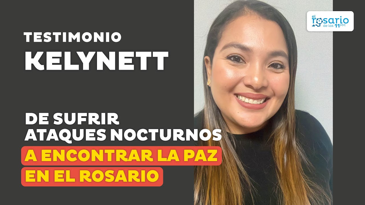 TESTIMONIO DE CONVERSIÓN 👉De sufrir ataques nocturnos a encontrar la paz rezando el rosario