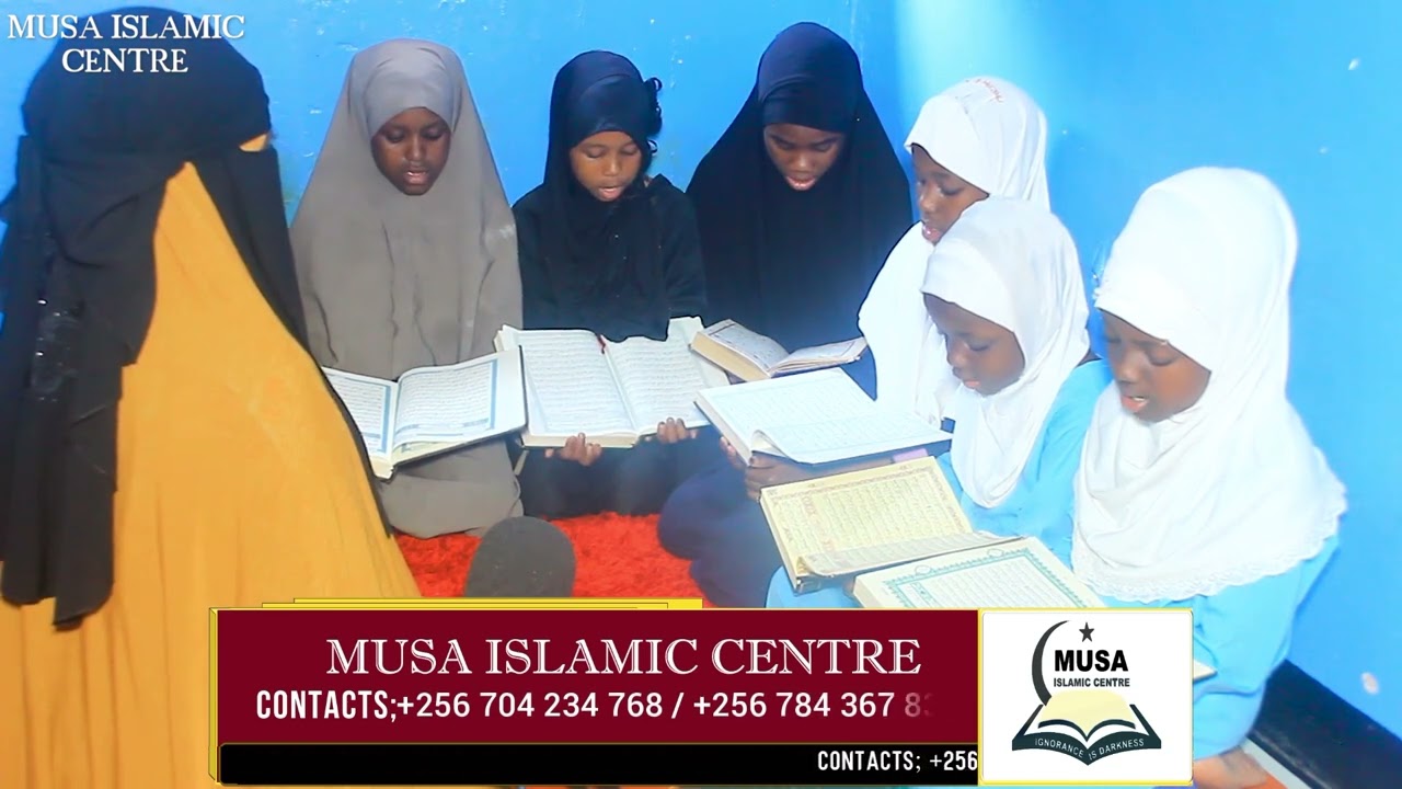 beautiful Qur'an class for young girls