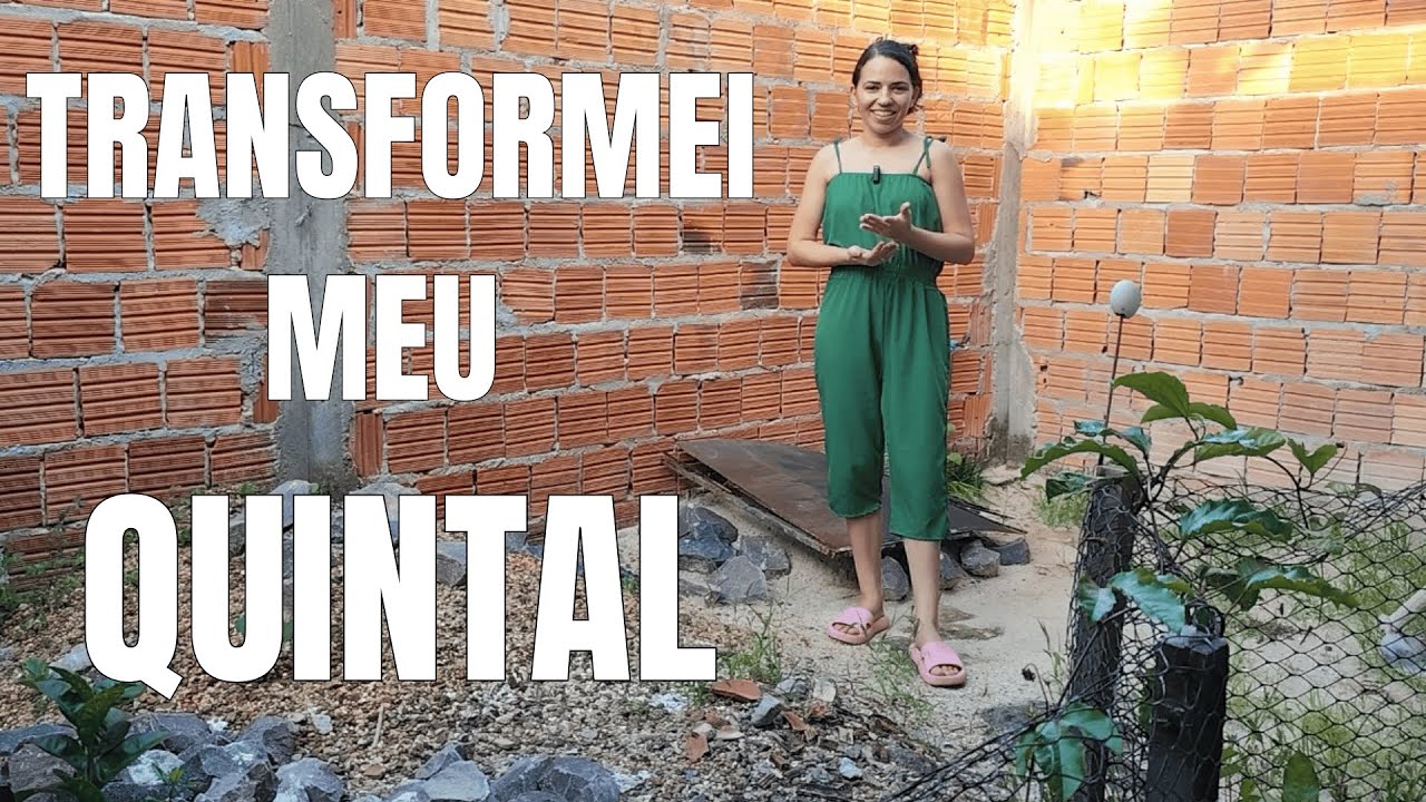 Tranforma&ccedil;&atilde;o com custo zero | Quintal | Jardim | Piscina improvisada
