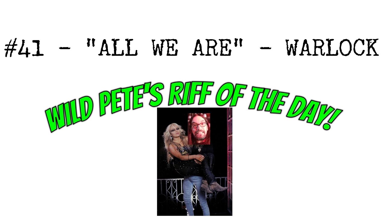 RIFF OF THE DAY #41 - 