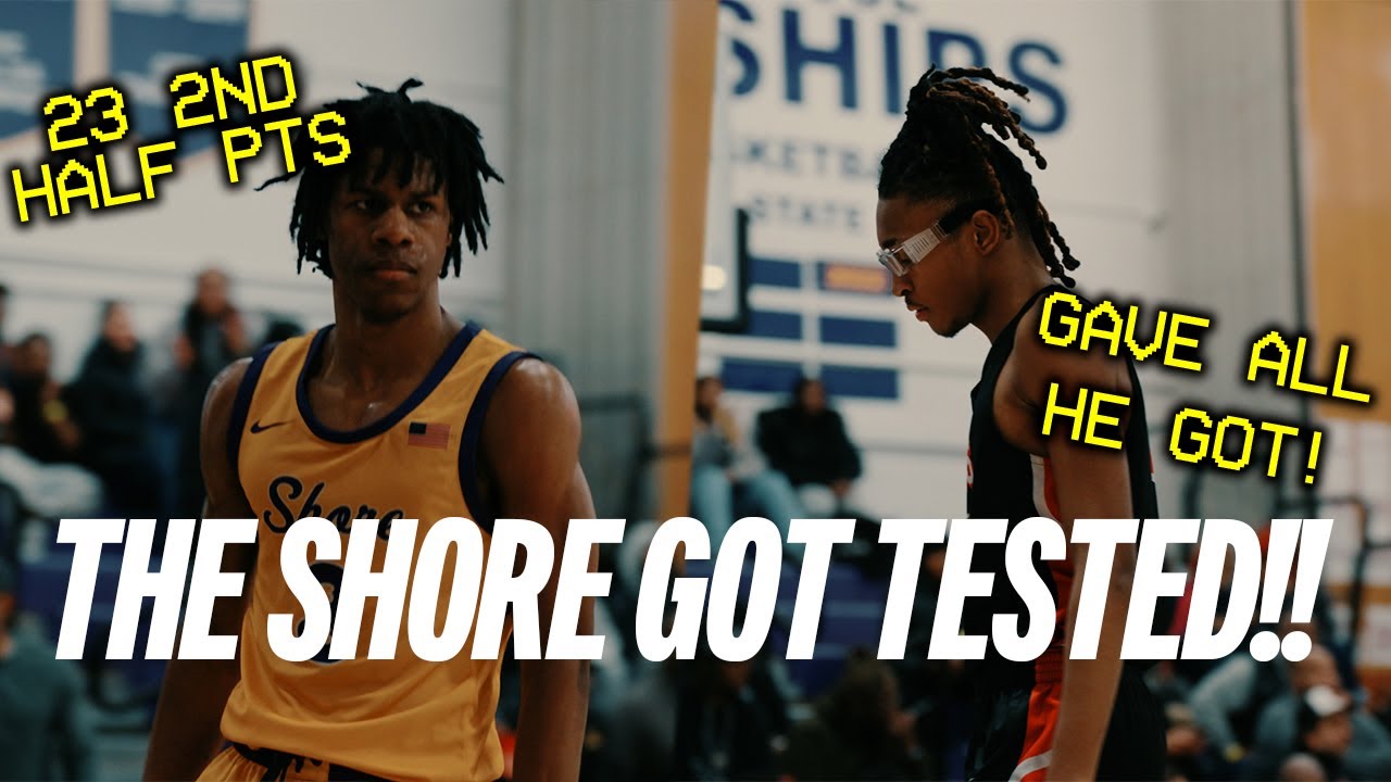 Boys High Came Out GUNNING vs The Shore!! 🎥🍿 Game Gets Crazy In The 2nd Half 🔥