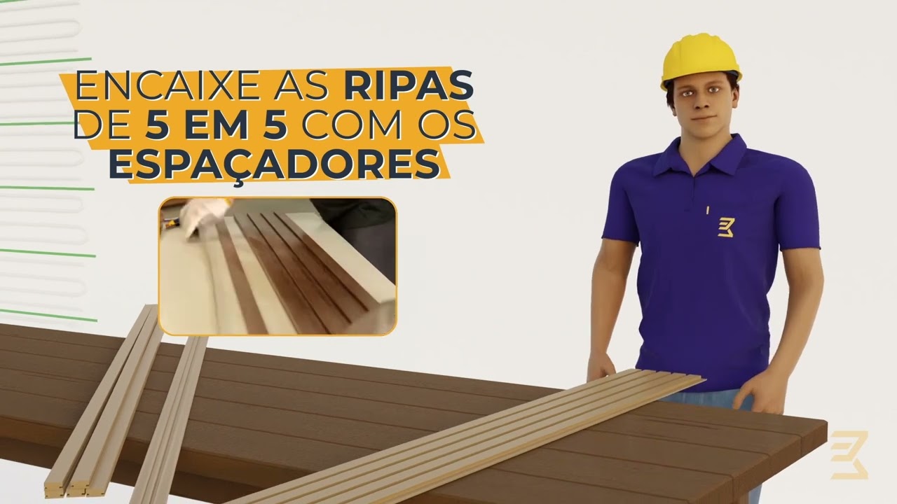 Como instalar o Painel Ripado Barreto