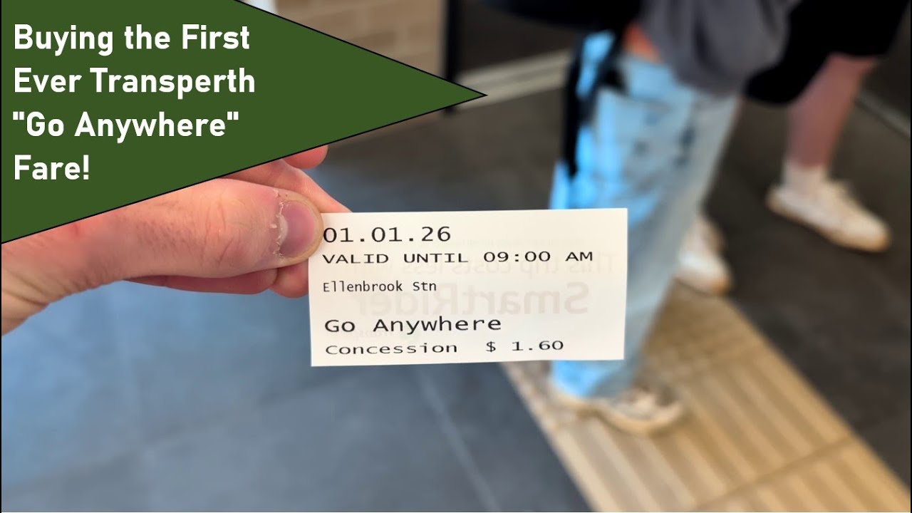 Buying the First Ever Transperth 