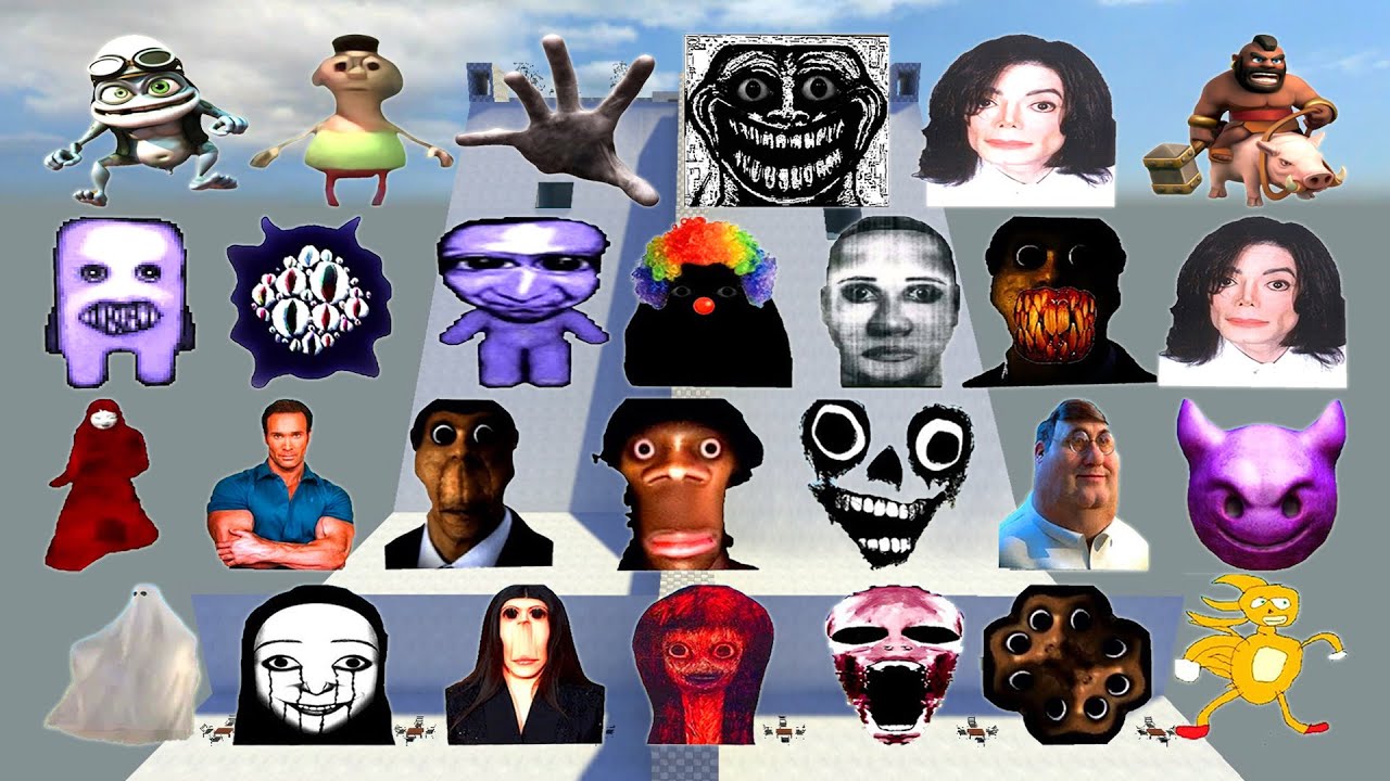 Too Much Nextbot And Nicos Nextbots In Snowslide! Garry's Mod