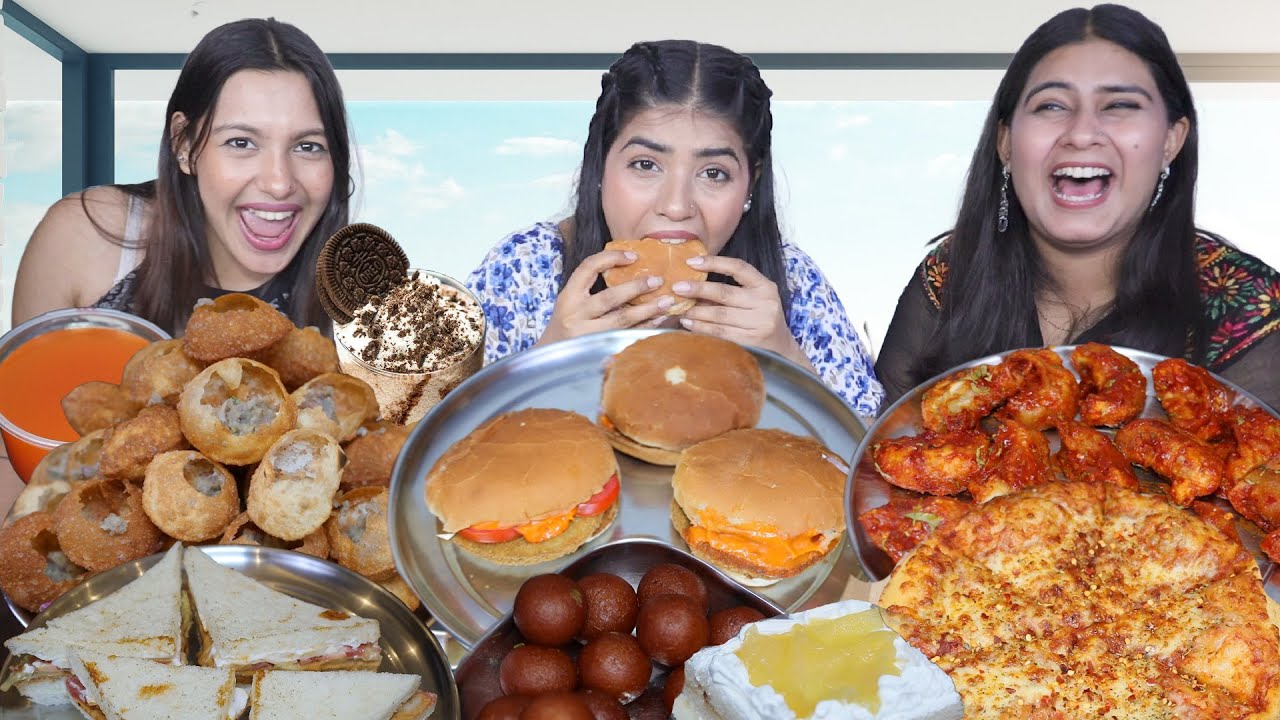 Guess the Movies Food Challenge | Golgappa, Spicy Momos, Oreo Shake, Burger, Pizza, Sandwich, Pastry