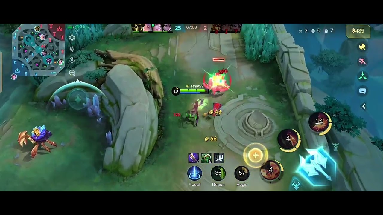 Hanabi tumbangkan Layla | full match solo rank