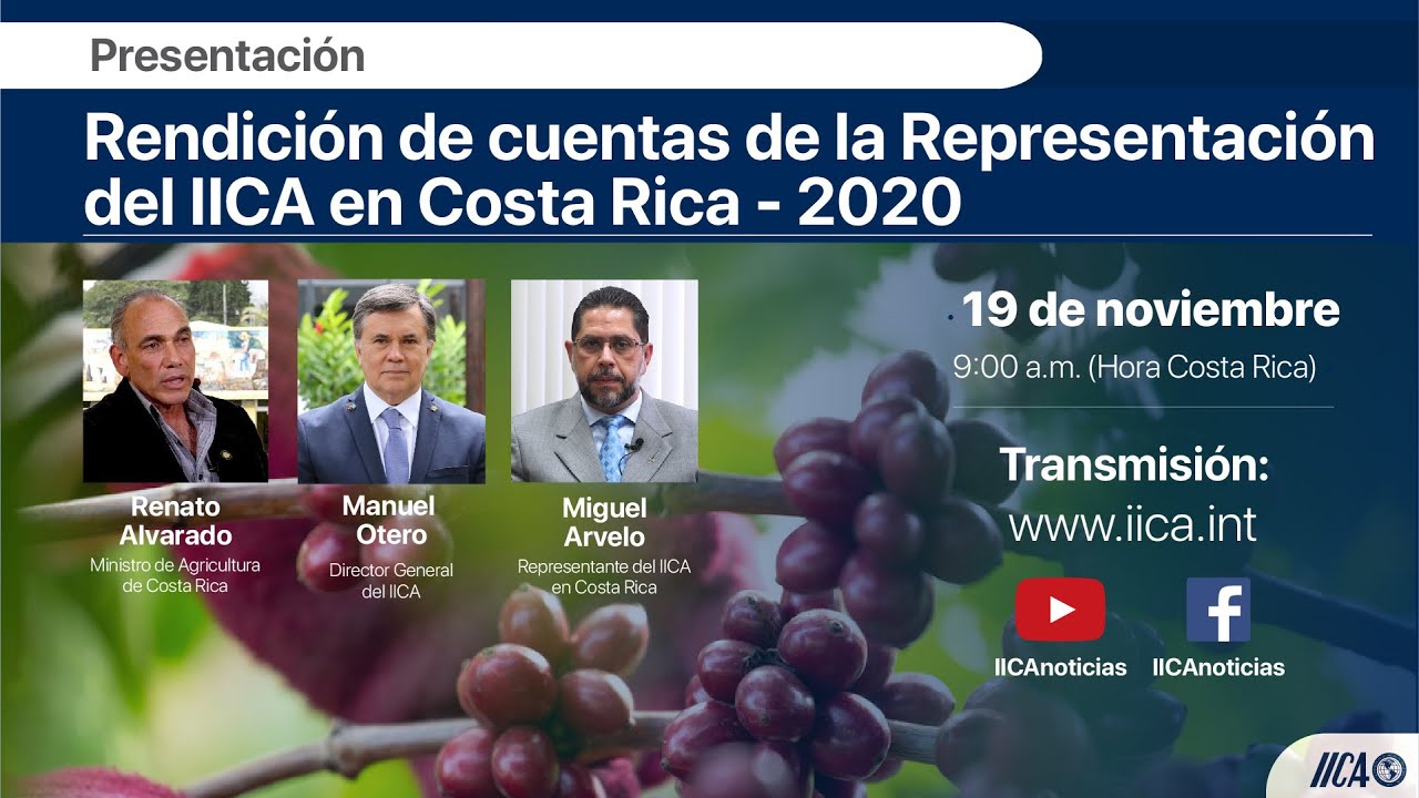 El IICA de puertas abiertas para Costa Rica