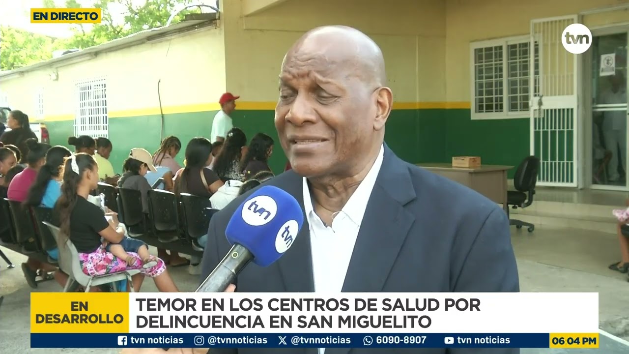 Reacciones por situaciones de delincuencia que impactan centros de salud