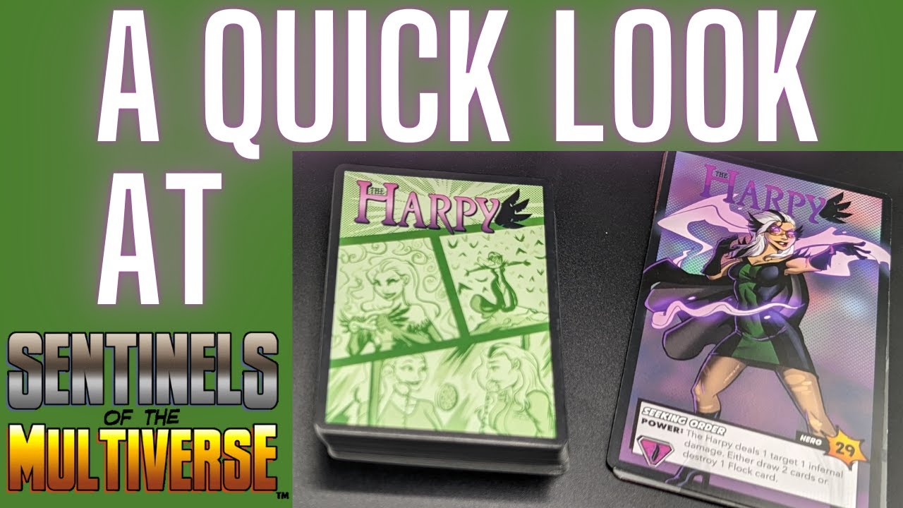 Harpy Character Breakdown | Sentinels of the Multiverse Definitive Edition