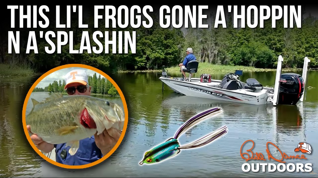 This Li'l Frogs Gone A'Hoppin N A'Splashin | Bill Dance Outdoors