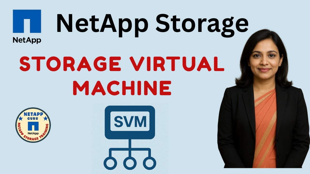 NetApp Storage Training || SVM || Vserver || SAN, NAS, S3, NDMP ||#netapp  #ontap #SANStorage