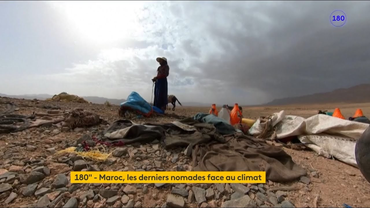 #180sec Les tribus nomades du Maroc menac&eacute;es par la s&eacute;cheresse