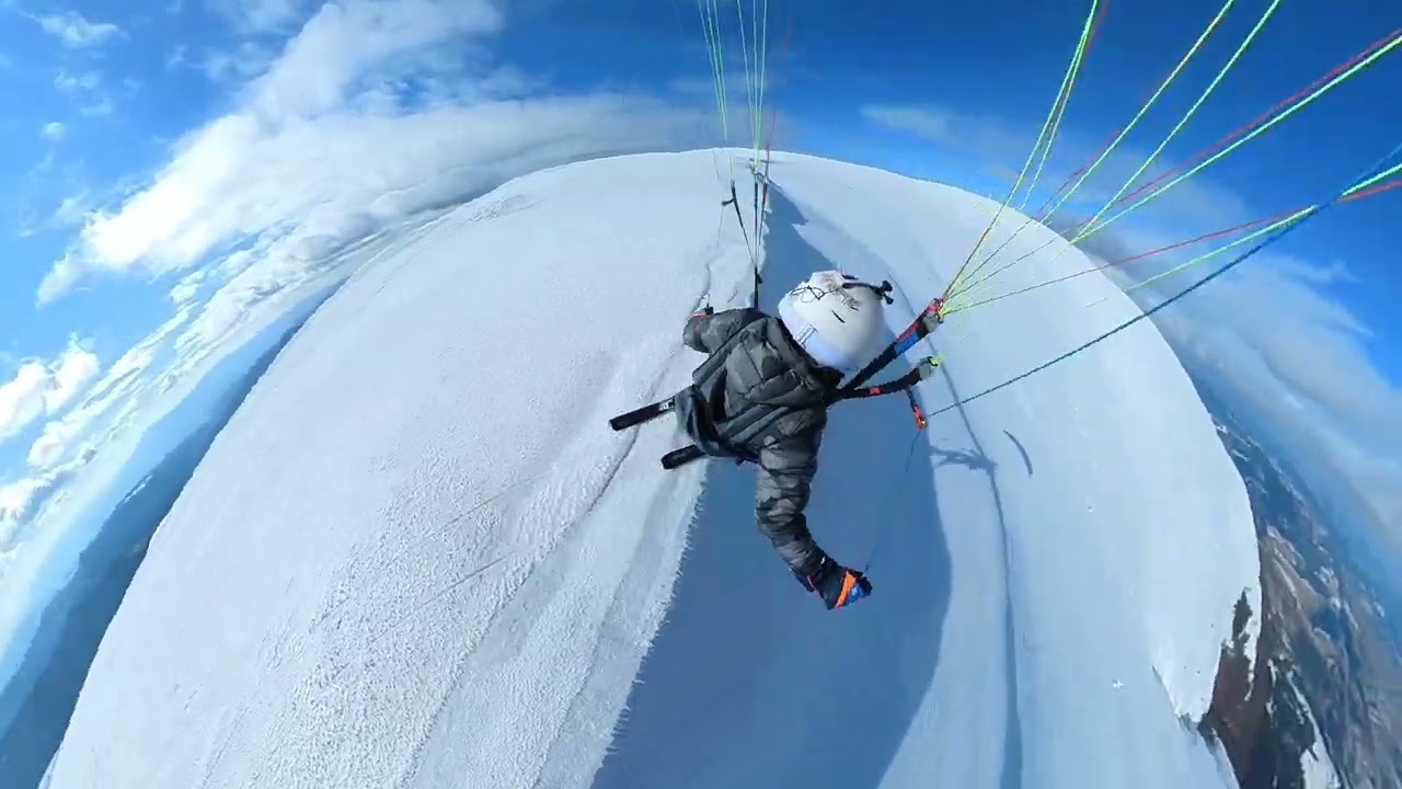 Snowglading 2026 na połoninie 🪂⛷️✨️🎿🪂
