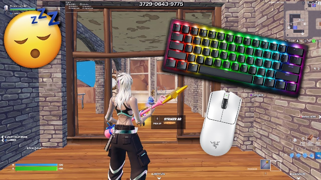 Unboxing Razer Viper V3 Pro Mouse + Fortnite Keyboard Sounds Gameplay