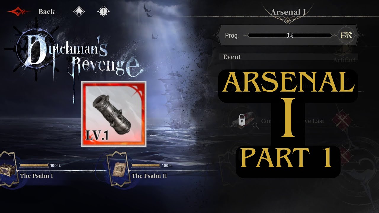 Arsenal I part 1 - Dutchman's Revenge - Silver and Blood