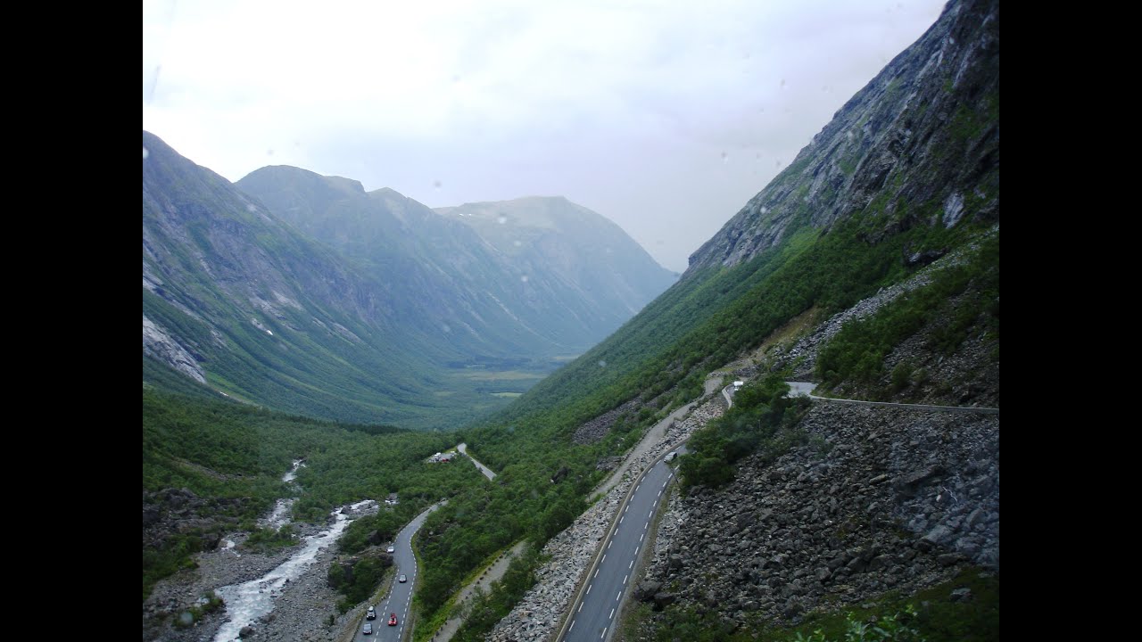 An awesome serpentine road in Norway - Trollstigen