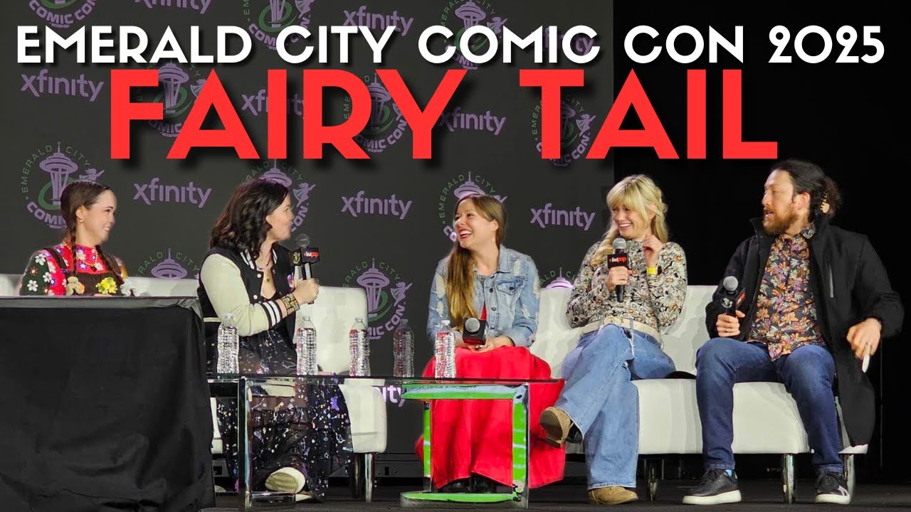 Fairy Tail at Emerald City Comic Con | Todd Haberkorn, Cherami Leigh, Tia Ballard, Jad Saxton & more
