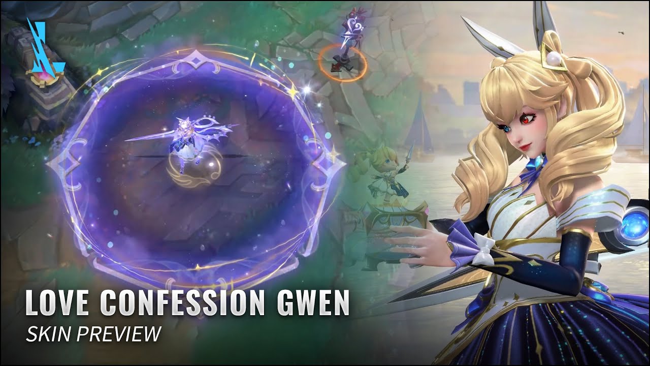 Love Confession Gwen Skin Preview || League Of Legends: Wild Rift