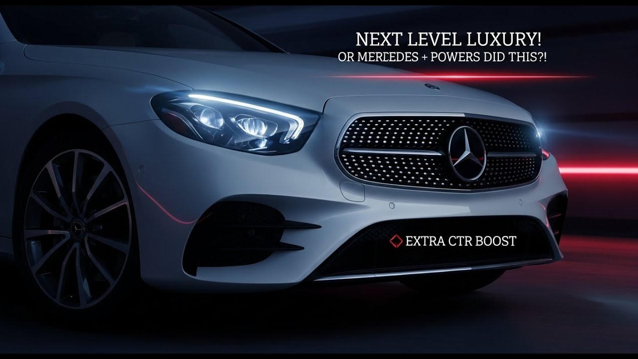 The 2026 Mercedes E-Class Is INSANE… BMW Should Be Worried!