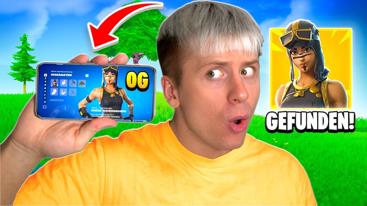 Ich logge mich in 2600 TAGE⏰ altes FORTNITE  KONTO ein...😱[KRANK]