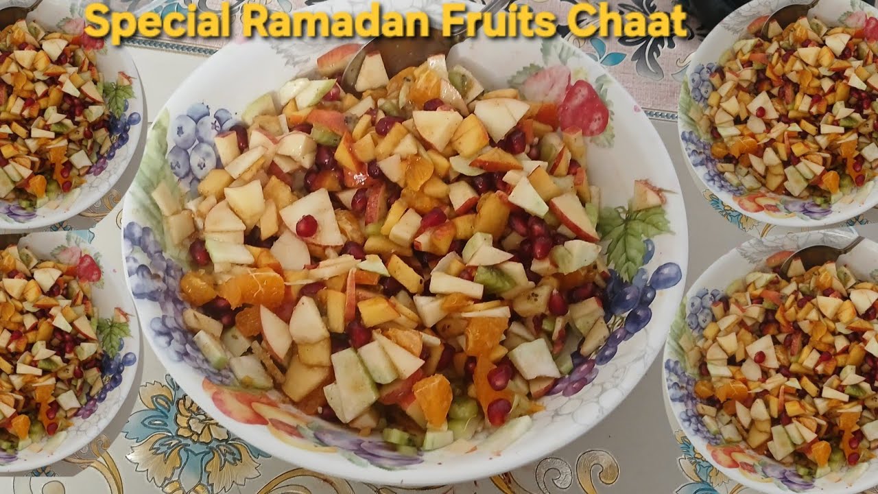 Ramadan Special 🍊🥝🍎Fruits Chaat Recipe 