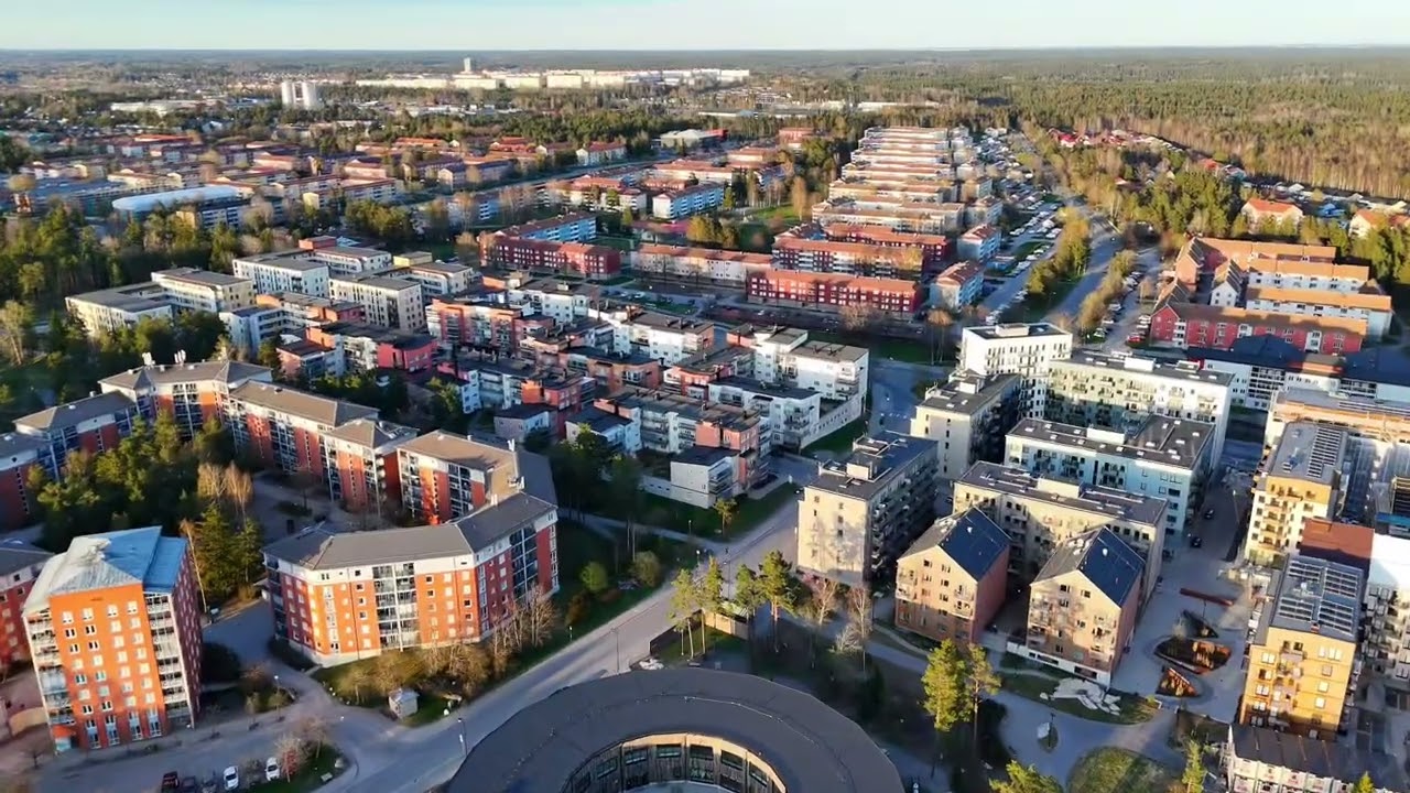 Handen | Haninge, Stockholm, Sweden | May 2024 | Drone 4K