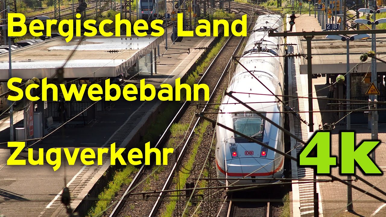 Olympus E-M10 MK IV Video Test 4k - Wuppertal-Oberbarmen, Schwebebahn, Wuppertal-Beyenburg