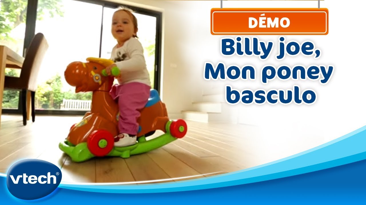 Billy Joe, Mon poney basculo - Un cheval à bascule 3 en 1 évolutif | VTech